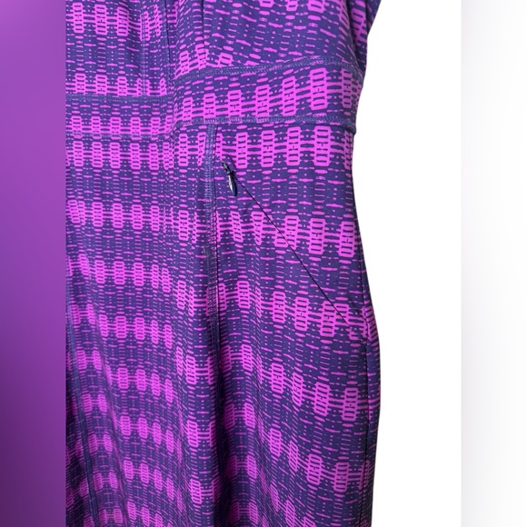 Title‎ Nine Arabella Nimblene Tank Dress Zipper Racer Back Stretch Size 10 - Picture 4 of 9